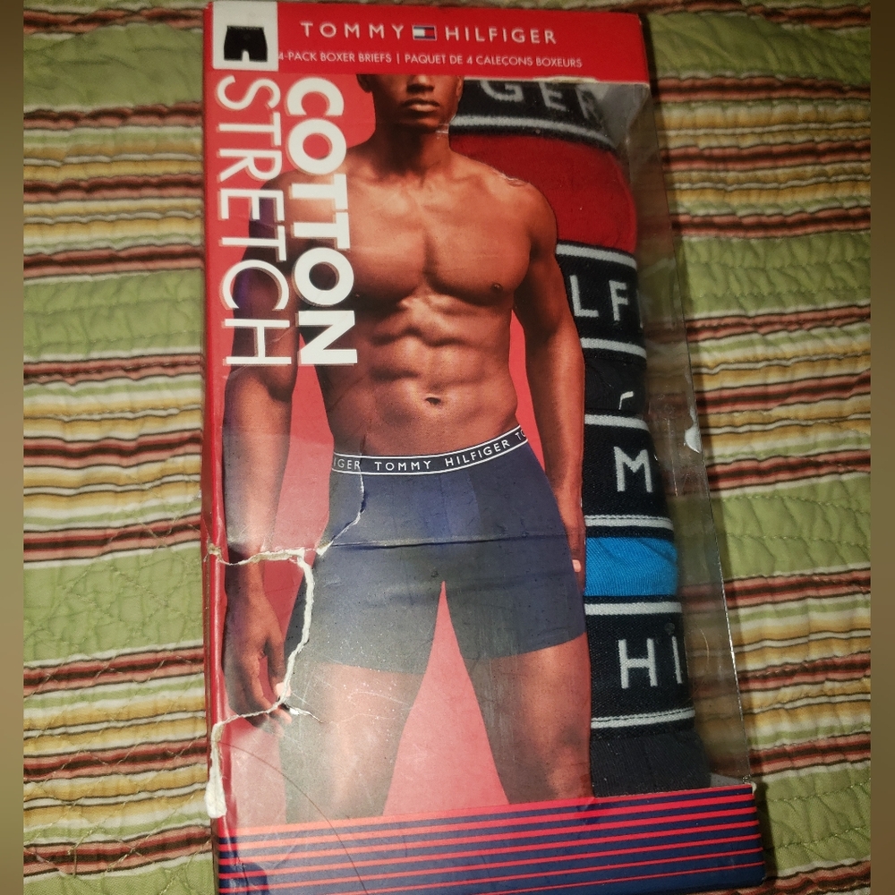 Tommy Hilfiger Men's Boxer Briefs - Red, Blue, Black